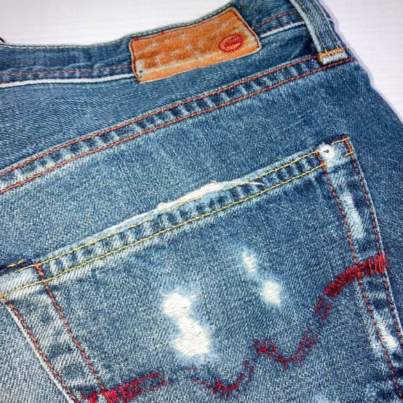 AG Adriano Goldschmied ICON Jeans Button Fly 34x29 - Picture 3 of 15